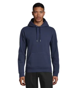 Dakota Workpro Series Men's WorkPro Series Kangaroo Pocket Hooded Work Sweatshirt - Indigo Blue -Helly Hansen shop 352814 1AAKDWS FGH001 PROD 1 INDBLU