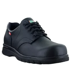 Mellowwalk Men's Jack 500089 Extra-Wide Steel Toe Composite Plate Lace Up Electric Shock Resistant Safety Work Shoes-Black -Helly Hansen shop 354145 500089 PROD 1 BLACK