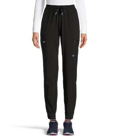 Scrubletics Women's Multi Cargo Pocket Jogger Scrub Pants 3 Scrubletics Women's Multi Cargo Pocket Jogger Scrub Pants