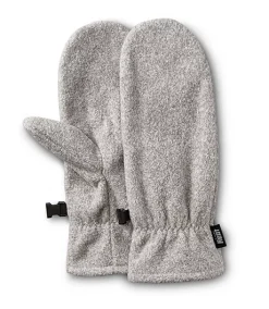 Wel-max Women's Soft Fleece T-Max Heat Mittens - Grey