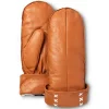Windriver Women's Anouk T-Max Leather Mittens - Cognac -Helly Hansen shop 355934 6DUAWRFB P7G806 PROD 1 COGNAC
