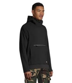 Dickies Men's ProTect Water Resistant Fleece Pullover Work Hoodie -Helly Hansen shop 359434 TW701 PROD 3 BLACK
