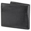 Mancini Leather Goods Men's Equestrian RFID Secure Wing Wallet With Coin Pocket Black - ONLINE ONLY -Helly Hansen shop 361747 52183 BK PROD 3 BLACK