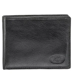 Mancini Leather Goods Men's Equestrian RFID Secure Billfold With Removable Passcase Black - ONLINE ONLY -Helly Hansen shop 361748 52954 BK PROD 1 BLACK