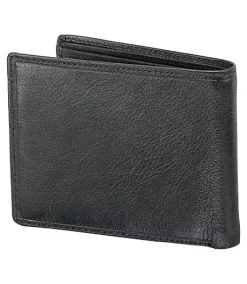 Mancini Leather Goods Men's Equestrian RFID Secure Wallet With Removable Passcase Black - ONLINE ONLY -Helly Hansen shop 361750 52955 BK PROD 3 BLACK