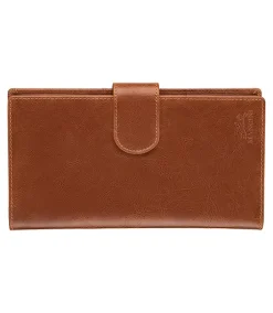 Mancini Leather Goods Unisex Casablanca RFID Secure Passport And Travel Organizer Cognac - ONLINE ONLY -Helly Hansen shop 361754 8700169 CG PROD 1 COGNAC
