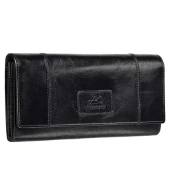 Mancini Leather Goods Women's Casablanca RFID Secure Trifold Wallet Black - ONLINE ONLY 9 Mancini Leather Goods Women's Casablanca RFID Secure Trifold Wallet Black - ONLINE ONLY -Helly Hansen shop 361922 8700369 BK PROD 2 BLACK