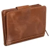 Mancini Leather Goods Women's Casablanca RFID Secure Medium Clutch Wallet Cognac - ONLINE ONLY -Helly Hansen shop 361932 8700371 CG PROD 3 COGNAC