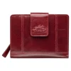 Mancini Leather Goods Women's Casablanca RFID Secure Medium Clutch Wallet Red - ONLINE ONLY -Helly Hansen shop 361934 8700371 RD PROD 1 RED