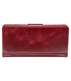 Mancini Leather Goods Women's Casablanca RFID Secure Clutch Wallet Red - ONLINE ONLY -Helly Hansen shop 361942 8700373 RD PROD 3 RED