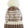 Fazl Handmade Cozy Himalayan Beanie - ONLINE ONLY -Helly Hansen shop 362928 HAMESHA HAT PROD 1 BRNWHT
