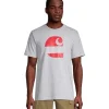 Carhartt Men's Loose Fit Heavyweight Cotton Crewneck Graphic T Shirt 2 Carhartt Men's Loose Fit Heavyweight Cotton Crewneck Graphic T Shirt -Helly Hansen shop 365213 105611 HGY PROD 1 HTRGRY