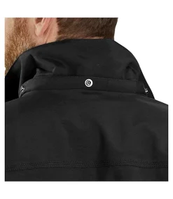 Carhartt Men's Heavyweight Waterproof Wind Fighter Hooded Jacket -Helly Hansen shop 365236 104670 BLK PROD 3 BLACK