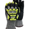 WATSON GLOVES Men's Stealth Hellcat Cut Resistant Work Gloves - Yellow Black