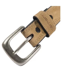 Carhartt Men's Leather Work Belt With Antique Nickel Buckle - Brown -Helly Hansen shop 367031 A0005507201 PROD 3 BROWN