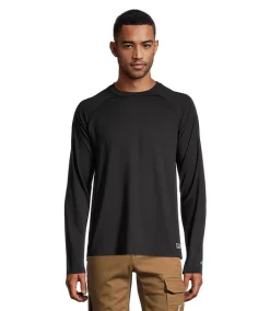 Timberland Pro Men's Long Sleeve Carlsbad Crewneck T Shirt -Helly Hansen shop 367214 TB0A243X PROD 1 JETBLA
