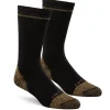Carhartt Men's Midweight Cotton Blend Steel Toe Crew Work Sock - 2-Pack 1 Carhartt Men's Midweight Cotton Blend Steel Toe Crew Work Sock - 2-Pack -Helly Hansen shop 371735 SB5552 M PROD 1 BLACK