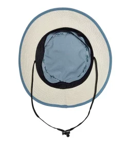 Windriver Men's Tick And Mosquito Repellent Bucket Hat With Chin Strap -Helly Hansen shop 372342 6CTDWRSB22 851 PROD 3 BLUE