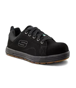 Skechers Work Men's Steel Toe Steel Plate Work Safety Skate Shoes -Helly Hansen shop 372748 99992001 PROD 1 BLACK