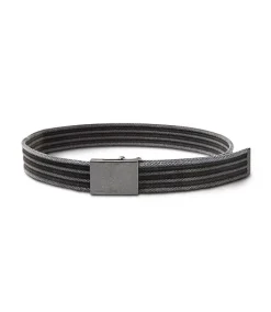 Denver Hayes Men's Distressed Polyester Web Belt