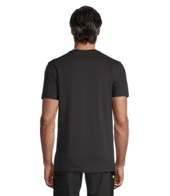 Helly Hansen Workwear Men's Chest Logo Crewneck Work T Shirt -Helly Hansen shop 379702 79261 992 PROD 2 BLACK