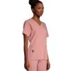 Carhartt Women's V Neck Short Sleeve Force Cross Flex Scrub Top -Helly Hansen shop 384347 3FLBCAC12110MV PROD 3 MAUVE