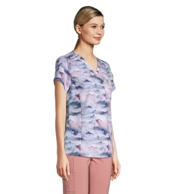 Carhartt Women's V Neck Short Sleeve Tuck In Print Scrub Top 7 Carhartt Women's V Neck Short Sleeve Tuck In Print Scrub Top -Helly Hansen shop 384352 3FLBCAC13014MT PROD 3 MULTI