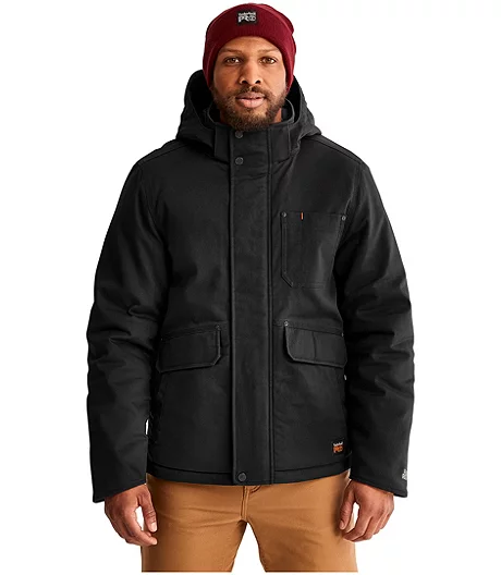 Timberland Pro Men's Ironhide Pro Flex Water Resistant Hooded Insulated Work Jacket 5 Timberland Pro Men's Ironhide Pro Flex Water Resistant Hooded Insulated Work Jacket - Image 3