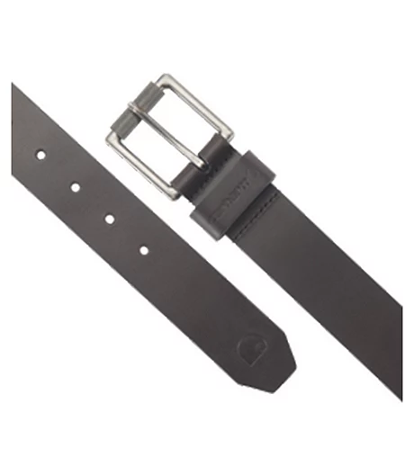 Carhartt Men's Leather Roller Buckle Belt - Brown 4 Carhartt Men's Leather Roller Buckle Belt - Brown - Image 2