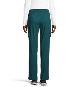 Health Pro Heart Women's Heart Solid Scrub Pants -Helly Hansen shop 388443 3FLDHPHEARTPNTT PROD 2 TEAL