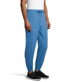 Scrubletics Men's Jogger Cargo Scrub Pants -Helly Hansen shop 388452 3FLDSCF22ERICBL PROD 3 BLUE