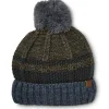 Windriver Men's Heritage Fleece Lined Cuffed Pom Toque