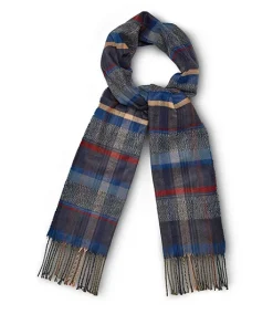 Windriver Men's Acrylic Woven Plaid Scarf