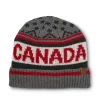 Windriver Men's Heritage Canada Fleece Lined Toque -Helly Hansen shop 388739 6CTFWRF22CANADA PROD 1 GRYRED