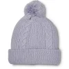 Denver Hayes Women's Cable Knit Pile Lined Cuffed Toque -Helly Hansen shop 389215 6DUBDHF2 HG1013 PROD 1 LGTPRP