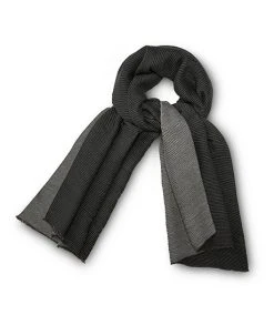 Denver Hayes Women's Reversible Pleated Scarf