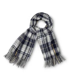 Denver Hayes Women's Woven Plaid Scarf