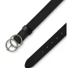 Silver Jeans Co. Women's Double O-Ring Leather Belt -Helly Hansen shop 391124 S505 BLK 04 PROD 1 BLACK