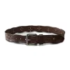 Silver Jeans Co. Women's Worn Edge Perforated Leather Belt -Helly Hansen shop 391125 S517 BRN 13 PROD 2 BROWN