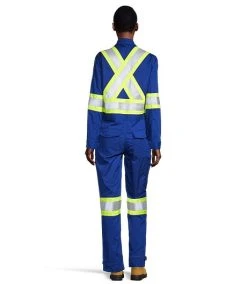 Pioneer Women's Flame Resistant 7 Oz High-Visibility Coveralls 8 Pioneer Women's Flame Resistant 7 Oz High-Visibility Coveralls -Helly Hansen shop 392034 7704W PROD 2 ROYBLU