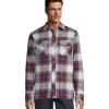 Aggressor Men's Snap-Front Plaid Quilted Flannel Work Shirt 1 Aggressor Men's Snap-Front Plaid Quilted Flannel Work Shirt -Helly Hansen shop 395468 1AAEAG QFS002 PROD 1 NYRDPL