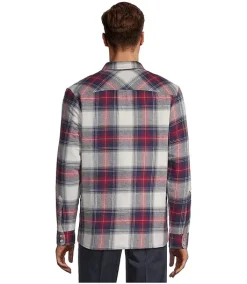 Aggressor Men's Front Snap-Closure Quilted Cotton Flannel Work Shirt -Helly Hansen shop 395472 1AAEAG QFS002X PROD 2 NYRDPL