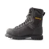 CATERPILLAR CAT Men's 8 Inch Control Composite Toe Composite Plate Waterproof Work Boots - Black