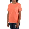 Carhartt Women's Soft Jersey Knit Chest Pocket Crewneck Workwear T Shirt -Helly Hansen shop 399360 103067 Q48 PROD 2 ELTCOR