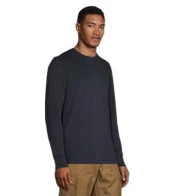 Dakota Workpro Series Men's Long Sleeve Crewneck Ultrasoft Cotton Work T Shirt