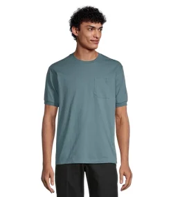 Aggressor Men's Crewneck FRESHTECH Work T Shirt -Helly Hansen shop 400541 6BSIAGAS3 922S PROD 1 GREEN