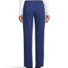 HEALTH PRO Women's Comfort Waist Wide Leg Scrub Pants - Navy