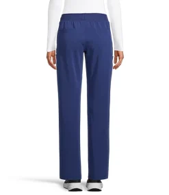 HEALTH PRO Women's Comfort Waist Wide Leg Scrub Pants - Navy