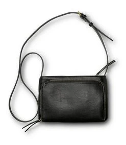 Denver Hayes Women's Crossbody Purse With Zippered Compartment And Removable Strap -Helly Hansen shop 404526 6DUGDHS3 72213B PROD 1 BLACK