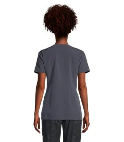 Scrubletics Women's V-Neck Athletic Kangaroo Scrub Top -Helly Hansen shop 405120 3FLBSLA23725ODG PROD 2 ODYGRY